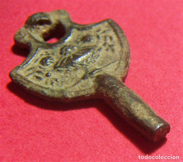 Herramientas de relojes: VIEJA LLAVE DE RELOJ DE BOLSILLO - Foto 3