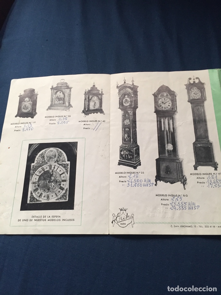 Herramientas de relojes: Cat&aacute;logo relojes estilo ingl&eacute;s Erik madrid - Foto 6