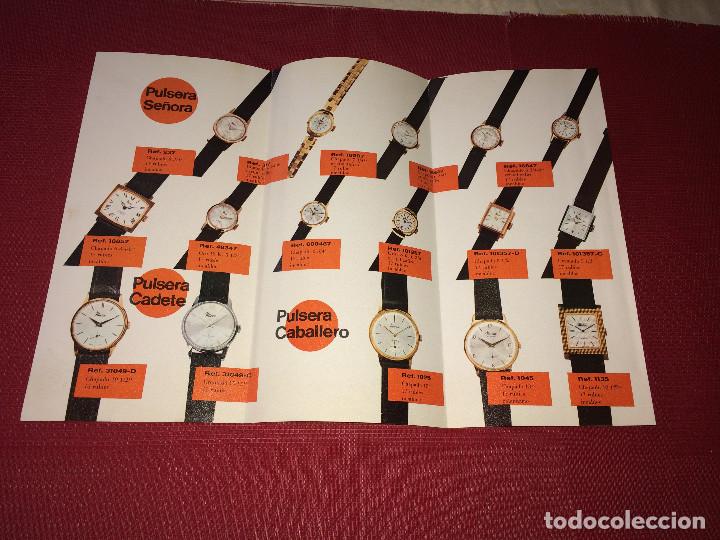 Herramientas de relojes: CAT&Aacute;LOGO RELOJES MICRO - A&Ntilde;OS 60/70 - TR&Iacute;PTICO - Foto 2