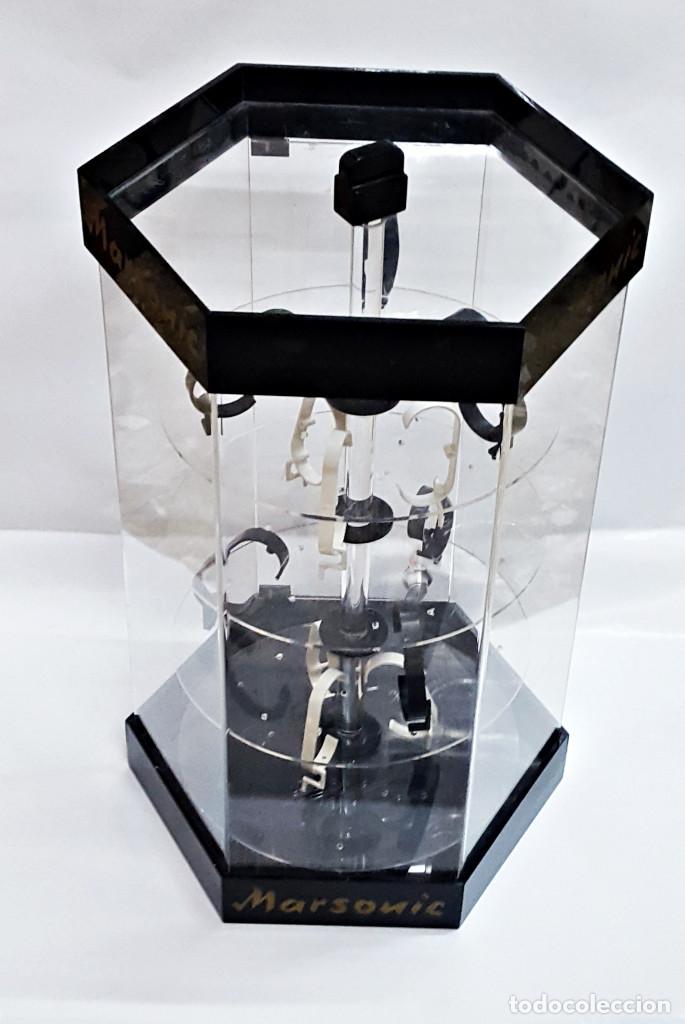 Herramientas de relojes: Expositor MARSONIC, para 48 relojes, con llave. - Foto 3