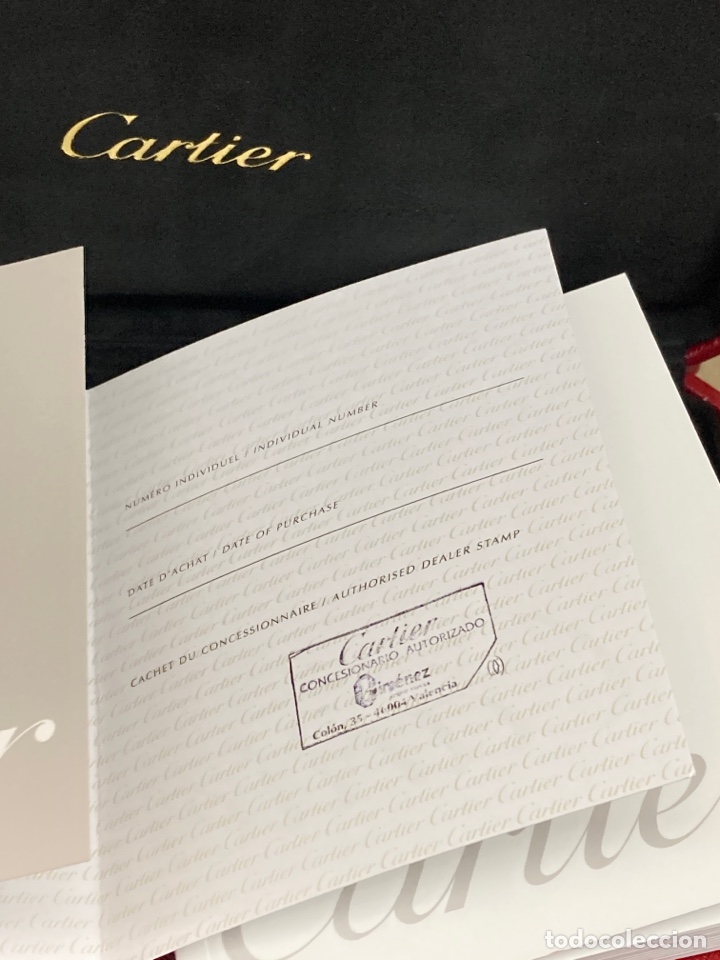 Herramientas de relojes: Caja Cartier con certificados - Foto 5