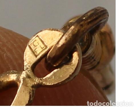 Herramientas de relojes: leontina chapada oro - Foto 4