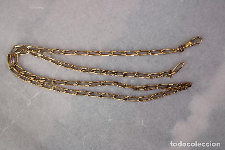 Herramientas de relojes: leontina chapada oro - Foto 1