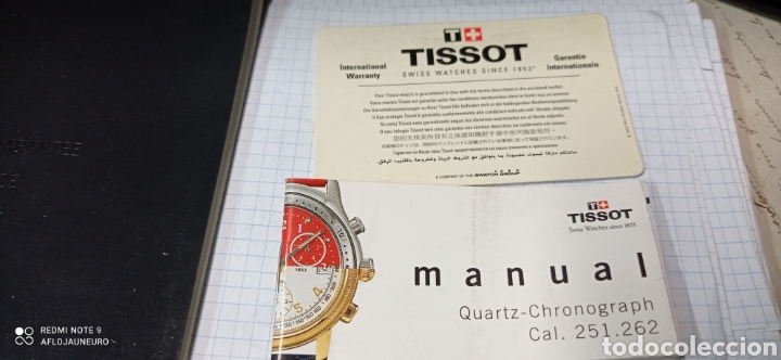 Herramientas de relojes: Manual y Garantia relojes Tissot - Foto 1