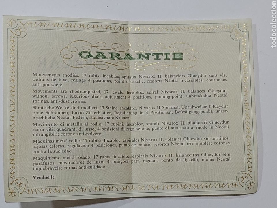 Herramientas de relojes: Sarcar geneve . Precisi&oacute;n de lujo . Garant&iacute;a - Foto 3
