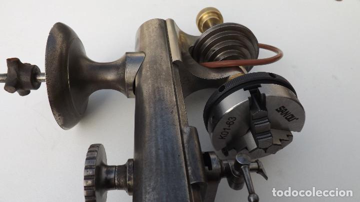 Herramientas de relojes: Torno de relojero 8 mm. - Foto 4