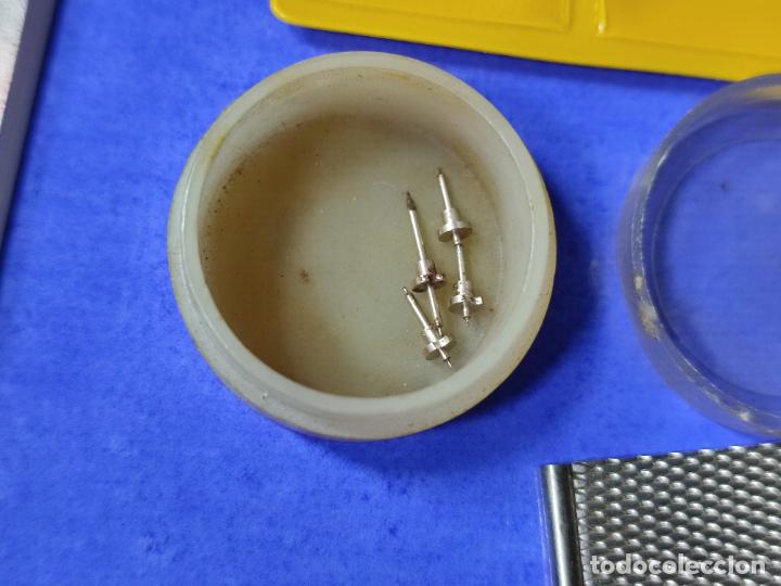 Herramientas de relojes: LOTE VARIADO DE COSAS DE RELOJES - Foto 3