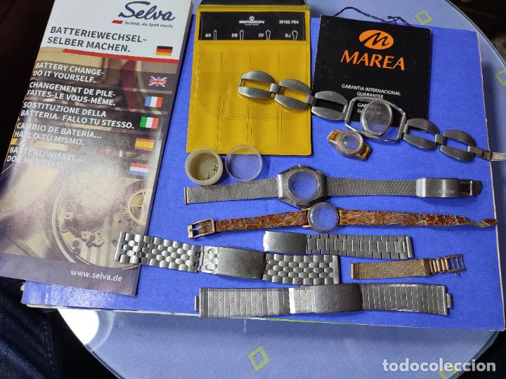 Herramientas de relojes: LOTE VARIADO DE COSAS DE RELOJES - Foto 17