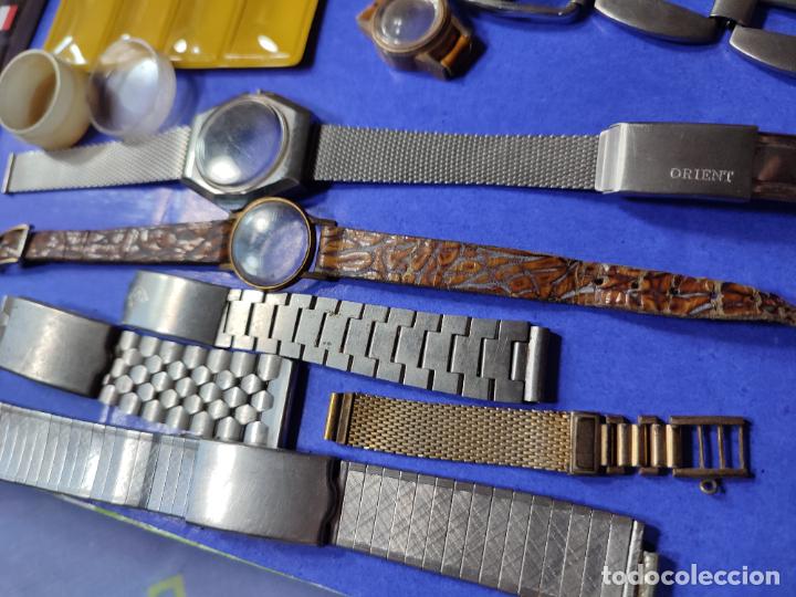 Herramientas de relojes: LOTE VARIADO DE COSAS DE RELOJES - Foto 24