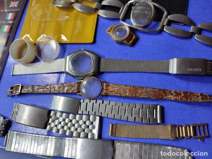 Herramientas de relojes: LOTE VARIADO DE COSAS DE RELOJES - Foto 25