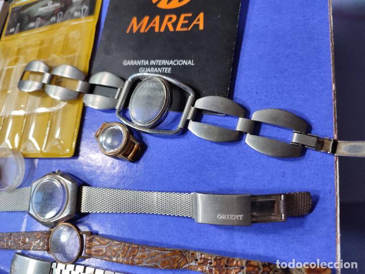 Herramientas de relojes: LOTE VARIADO DE COSAS DE RELOJES - Foto 26