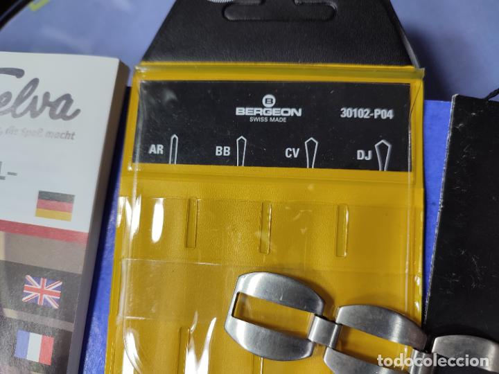 Herramientas de relojes: LOTE VARIADO DE COSAS DE RELOJES - Foto 29