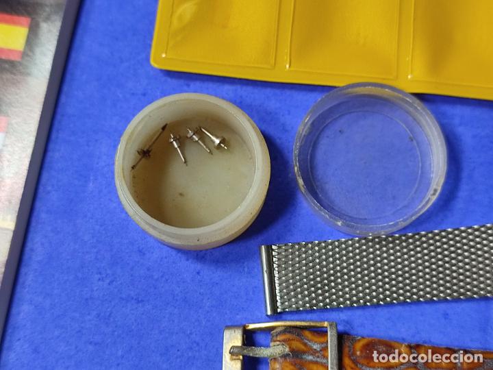 Herramientas de relojes: LOTE VARIADO DE COSAS DE RELOJES - Foto 32