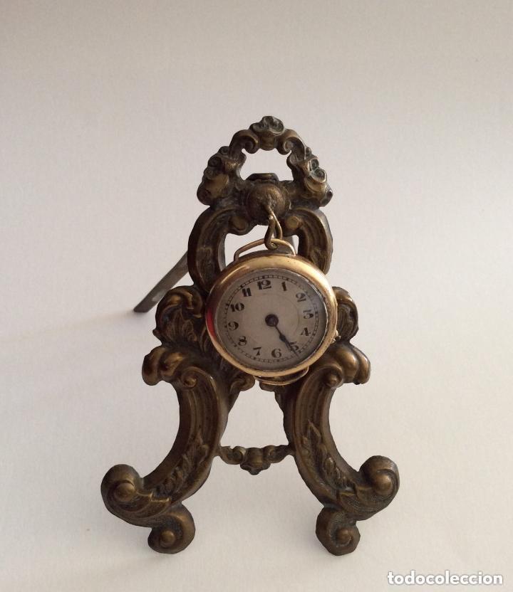 Herramientas de relojes: .- RELOJERA ANTIGUA DE LAT&Oacute;N , - Foto 1