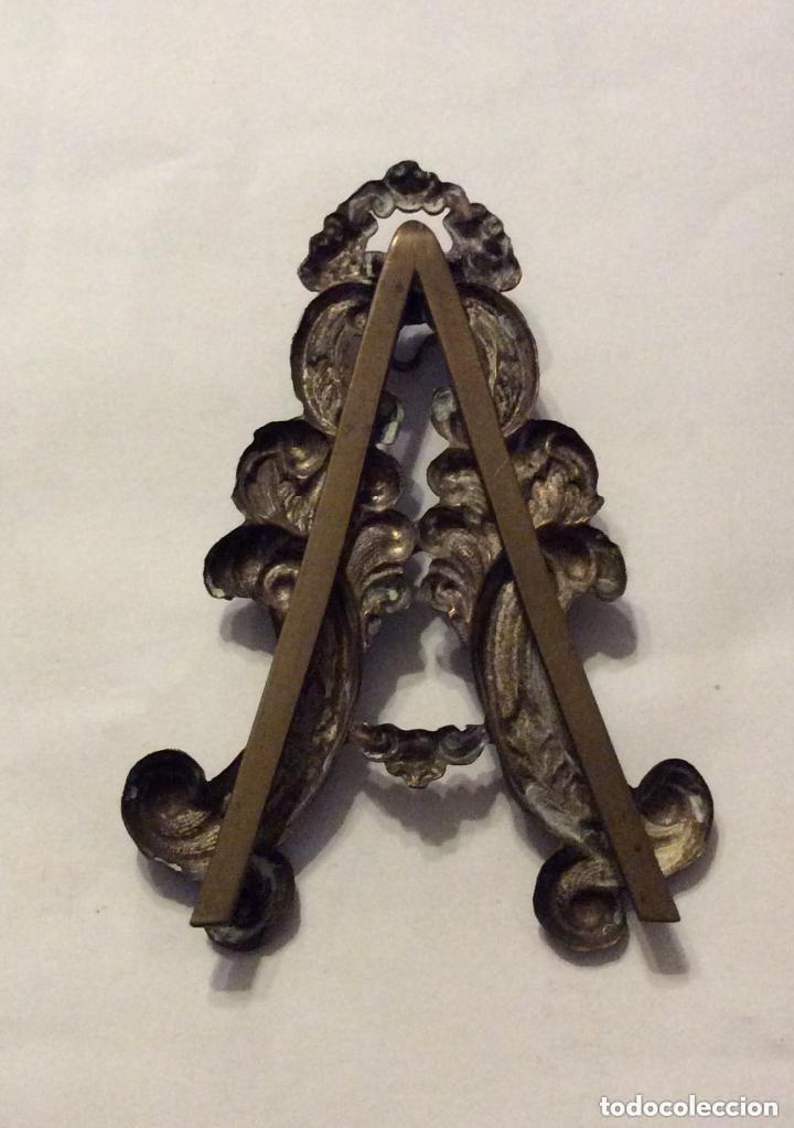 Herramientas de relojes: .- RELOJERA ANTIGUA DE LAT&Oacute;N , - Foto 3