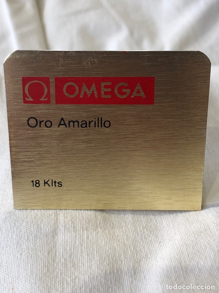 Herramientas de relojes: Display reloj Omega expositor, oro amarillo. (L10) - Foto 1