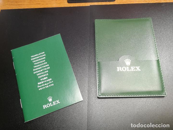 Herramientas de relojes: CARTERA Y LIBRITO ROLEX - Foto 3