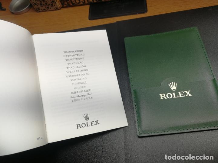 Herramientas de relojes: CARTERA Y LIBRITO ROLEX - Foto 18