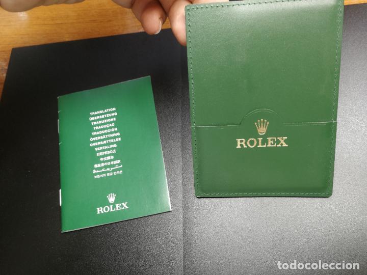 Herramientas de relojes: CARTERA Y LIBRITO ROLEX - Foto 5