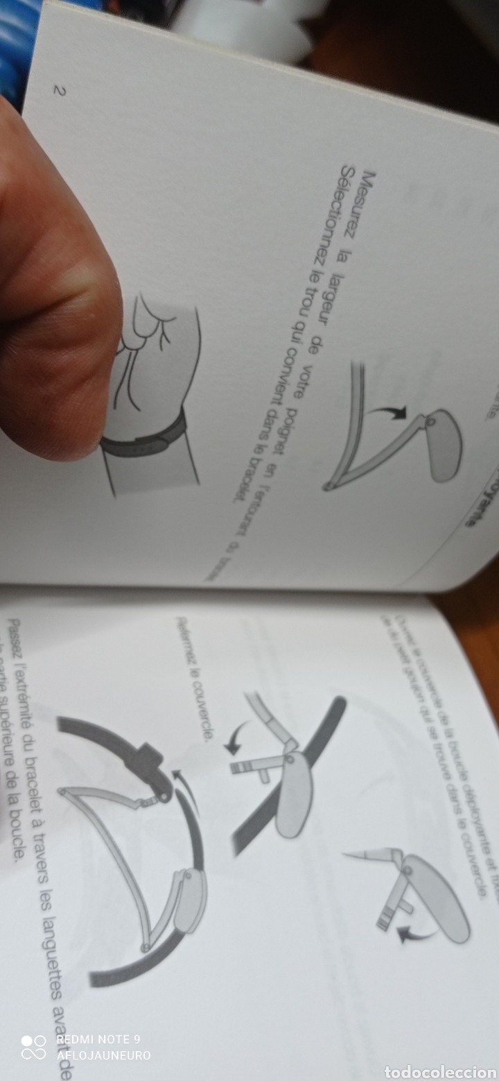 Herramientas de relojes: Instrucciones de uso RELOJ LOGINES (del cierre de la pulsera) - Foto 3