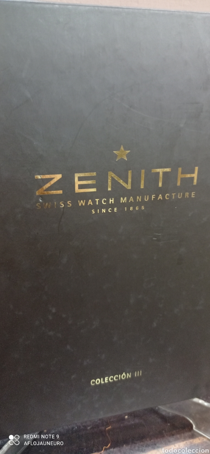 Herramientas de relojes: Libro cat&aacute;logo relojes ZENITH - coleccion III - Foto 2