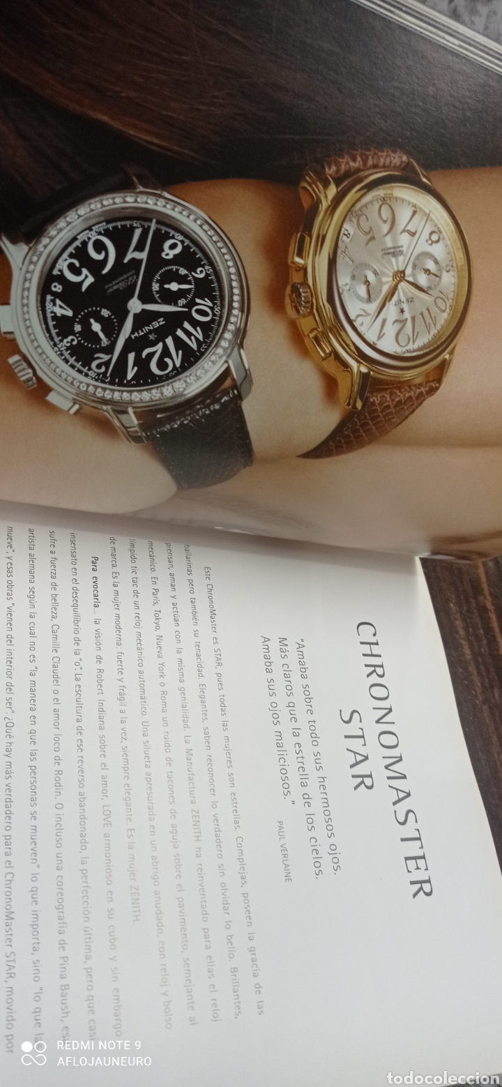 Herramientas de relojes: Libro cat&aacute;logo relojes ZENITH - coleccion III - Foto 3