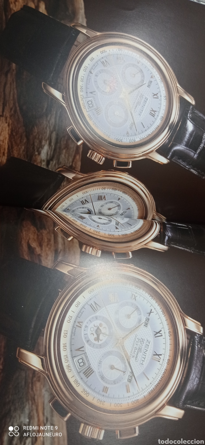 Herramientas de relojes: Libro cat&aacute;logo relojes ZENITH - coleccion III - Foto 4