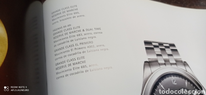 Herramientas de relojes: Libro cat&aacute;logo relojes ZENITH - coleccion III - Foto 14