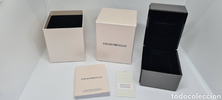 Herramientas de relojes: ESTUCHE RELOJ EMPORIO ARMANI - Foto 2