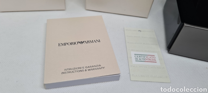 Herramientas de relojes: ESTUCHE RELOJ EMPORIO ARMANI - Foto 4