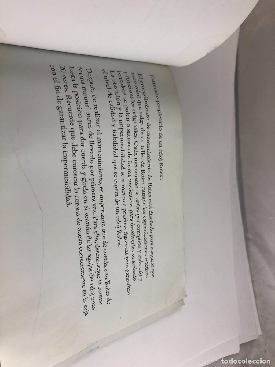 Herramientas de relojes: DOCUMENTO DE RELOJ ROLEX 530.04 Sp -11.2015 &rdquo;&rdquo; - Foto 9