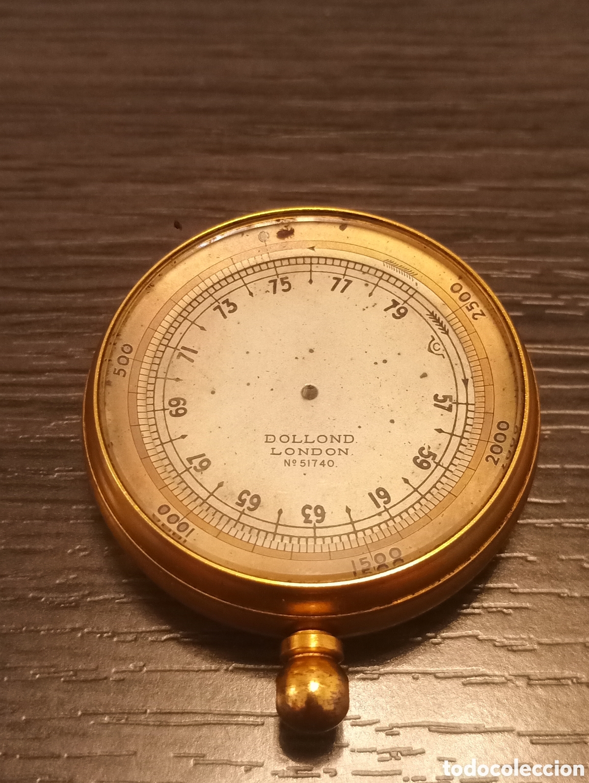 Herramientas de relojes: Antiguo Alt&iacute;metro - Bar&oacute;metro DOLLOND - Foto 3