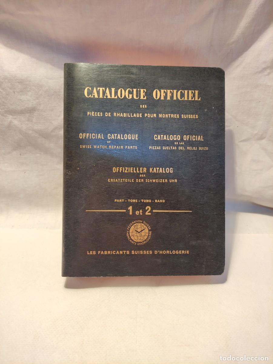 Herramientas de relojes: Cat&aacute;logo oficial reloj suizo - Foto 1