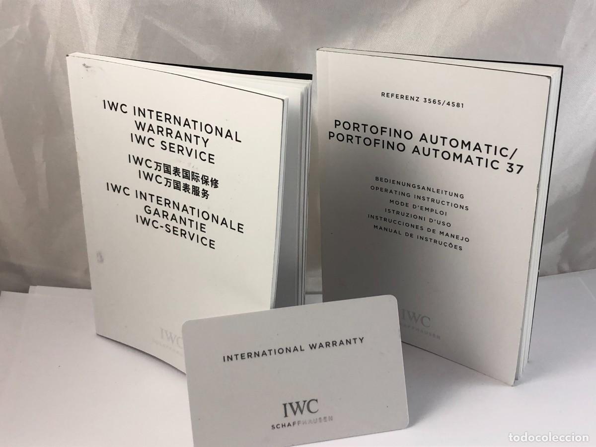 Herramientas de relojes: IWC Documentaci&oacute;n Reloj &rdquo;&rdquo; - Foto 2