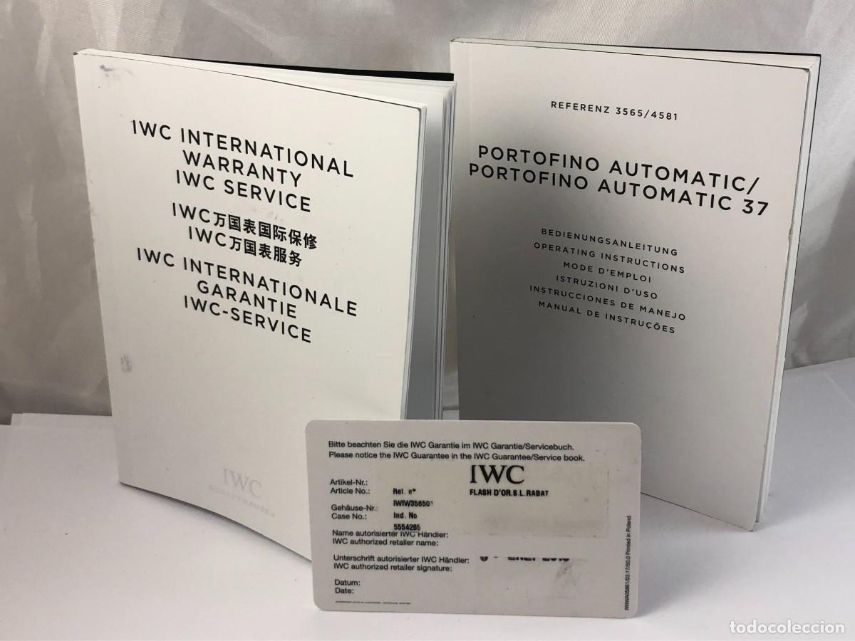 Herramientas de relojes: IWC Documentaci&oacute;n Reloj &rdquo;&rdquo; - Foto 5