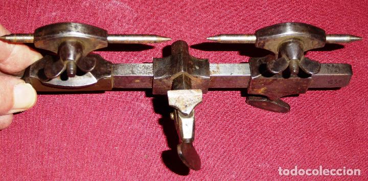 Herramientas de relojes: ANTIGUO UTIL DE RELOJERO - TORNO - HERRAMIENTA MANUAL - Foto 2