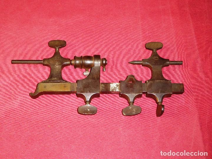 Herramientas de relojes: ANTIGUO UTIL DE RELOJERO - TORNO - HERRAMIENTA MANUAL - Foto 2