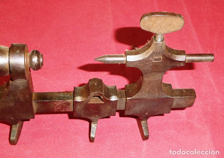 Herramientas de relojes: ANTIGUO UTIL DE RELOJERO - TORNO - HERRAMIENTA MANUAL - Foto 5