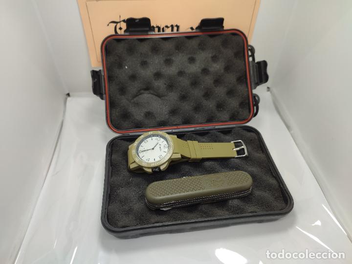 Herramientas de relojes: RELOJ, NAVAJA MULTIUSO Y CONTAINER, militar, E.T. supervivencia - Foto 2