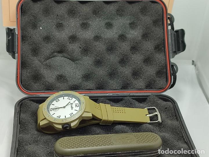 Herramientas de relojes: RELOJ, NAVAJA MULTIUSO Y CONTAINER, militar, E.T. supervivencia - Foto 5