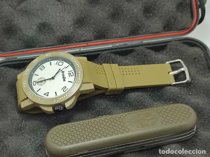 Herramientas de relojes: RELOJ, NAVAJA MULTIUSO Y CONTAINER, militar, E.T. supervivencia - Foto 6