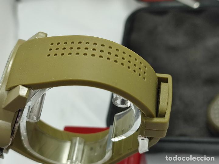 Herramientas de relojes: RELOJ, NAVAJA MULTIUSO Y CONTAINER, militar, E.T. supervivencia - Foto 16