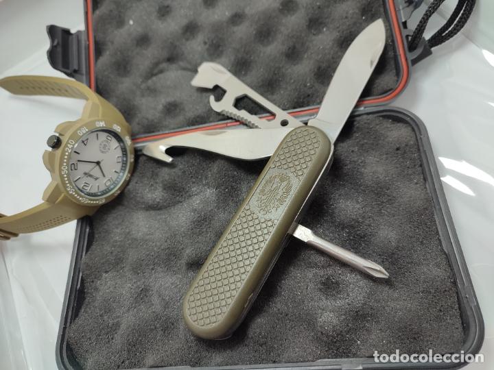 Herramientas de relojes: RELOJ, NAVAJA MULTIUSO Y CONTAINER, militar, E.T. supervivencia - Foto 22