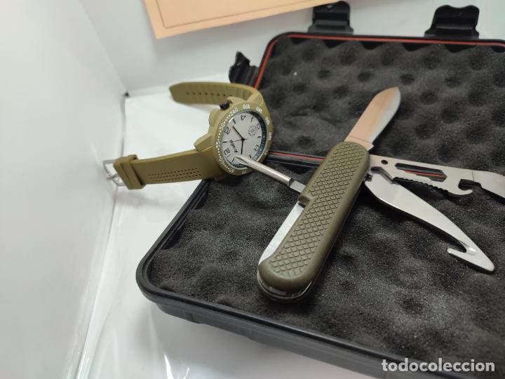 Herramientas de relojes: RELOJ, NAVAJA MULTIUSO Y CONTAINER, militar, E.T. supervivencia - Foto 28