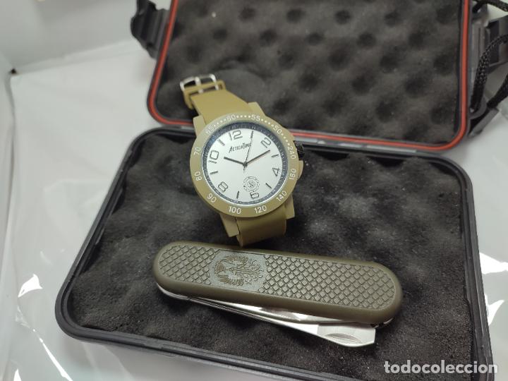 Herramientas de relojes: RELOJ, NAVAJA MULTIUSO Y CONTAINER, militar, E.T. supervivencia - Foto 29