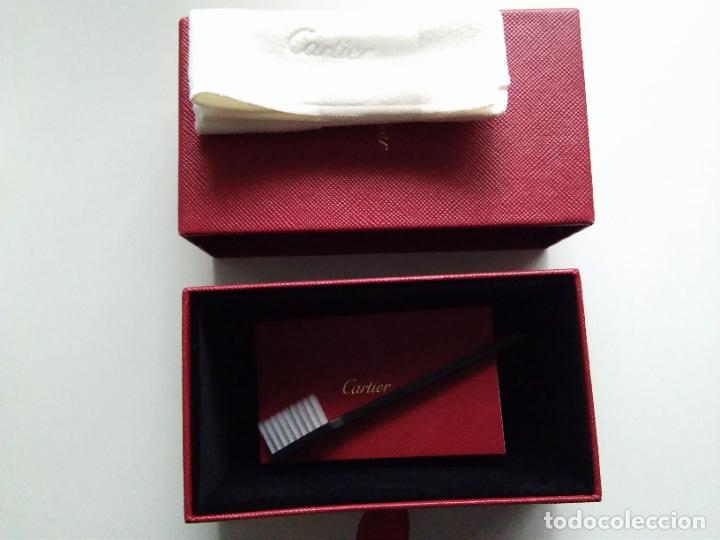 Herramientas de relojes: CAJA CARTIER SET DE LIMPIEZA RELOJES - Foto 3
