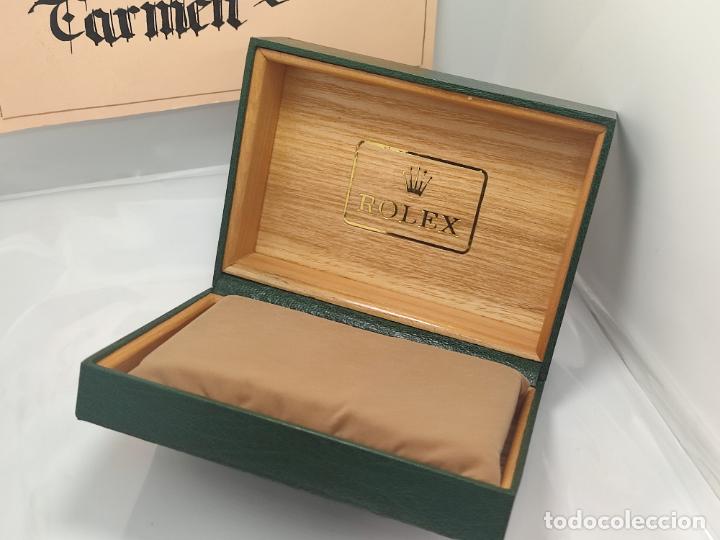 Herramientas de relojes: ROLEX ESTUCHE DE RELOJ MUY BOTITO - Foto 4