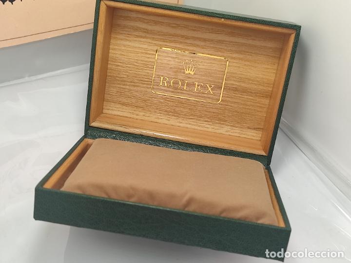 Herramientas de relojes: ROLEX ESTUCHE DE RELOJ MUY BOTITO - Foto 8