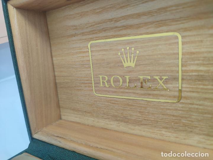 Herramientas de relojes: ROLEX ESTUCHE DE RELOJ MUY BOTITO - Foto 14