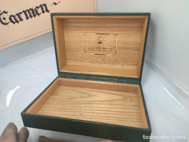 Herramientas de relojes: ROLEX ESTUCHE DE RELOJ MUY BOTITO - Foto 22